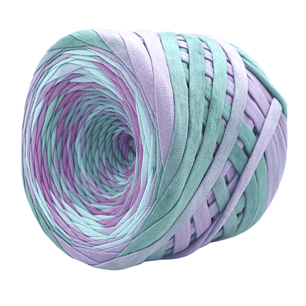 Hand-dyed T-Shirt Yarn - Northern lights