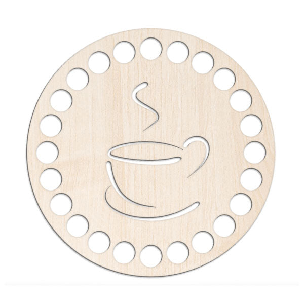 Laminated wooden base - Teacup