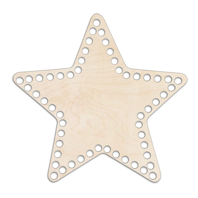 Wooden base - Star