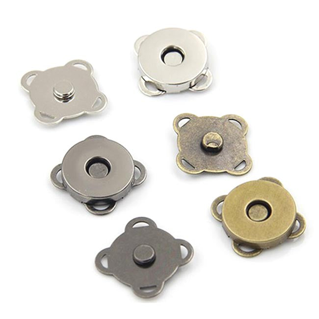 Sewing magnetic snaps - 18 mm, set of 2